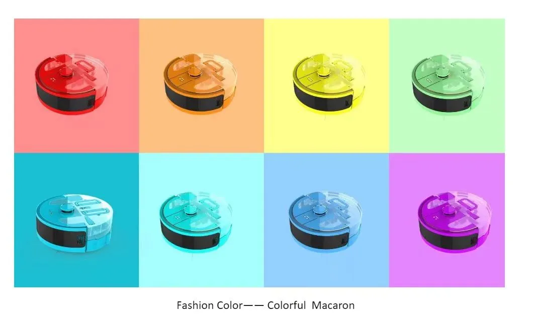 রঙিন ক্লিনিং রোবট